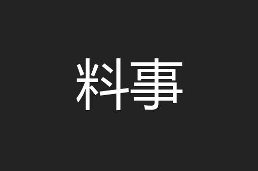 料事