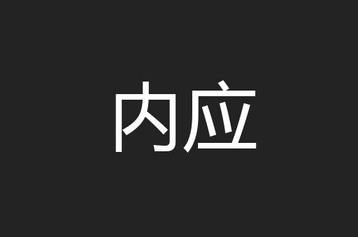 内应
