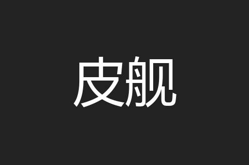 皮舰