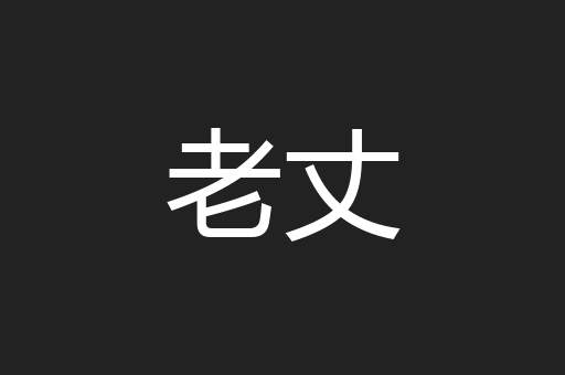 老丈