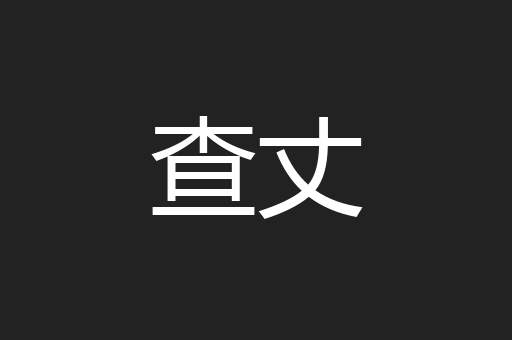 查丈