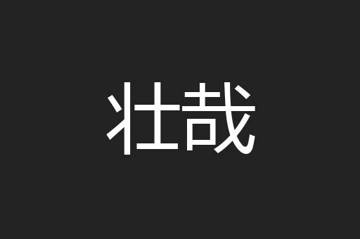 壮哉