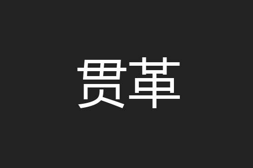 贯革