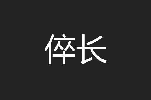 倅长