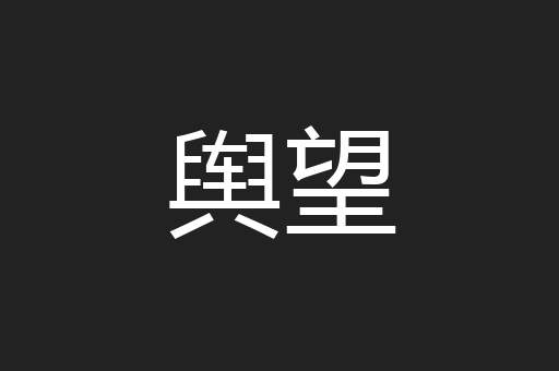 舆望