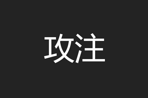 攻注