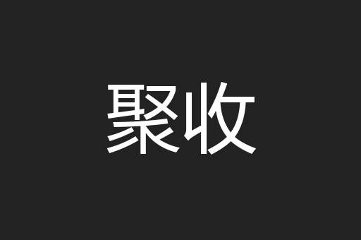聚收