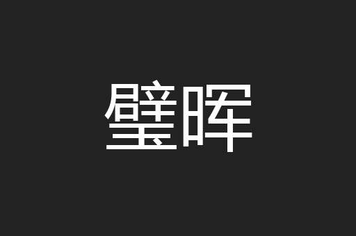 璧晖