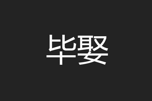 毕娶