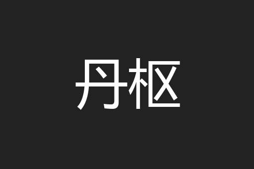 丹枢
