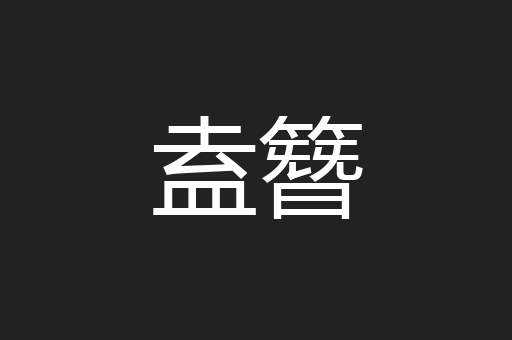 盍簪