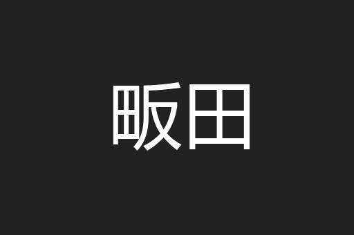 畈田