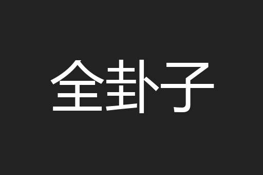 全卦子