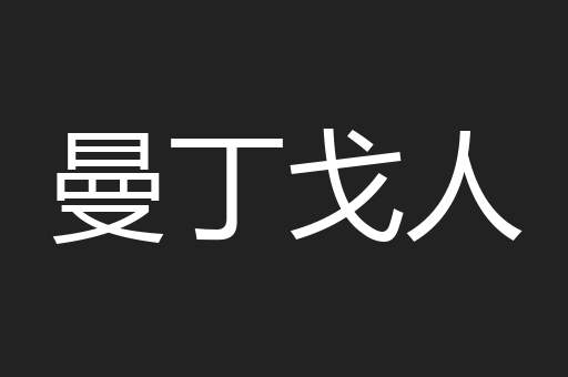 曼丁戈人