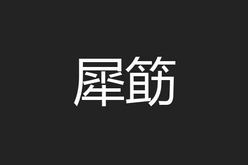 犀筯