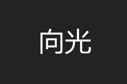 向光