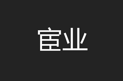 宦业