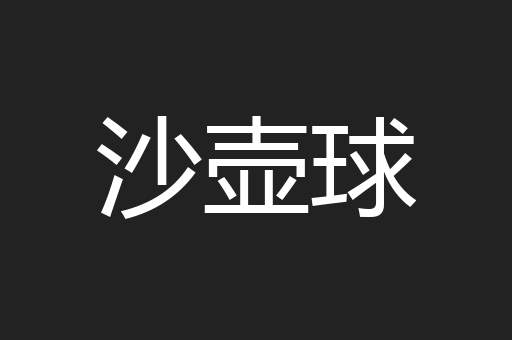 沙壶球
