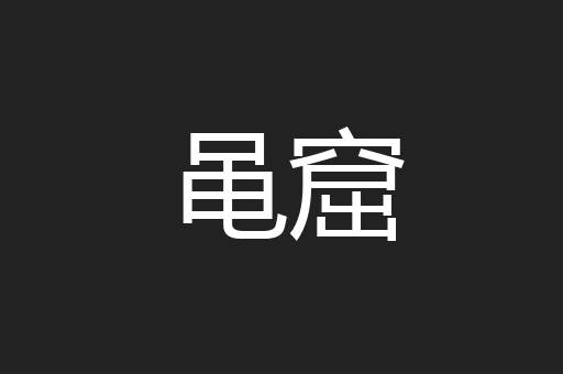 黾窟