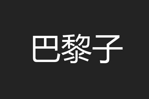 巴黎子