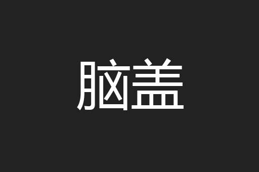 脑盖