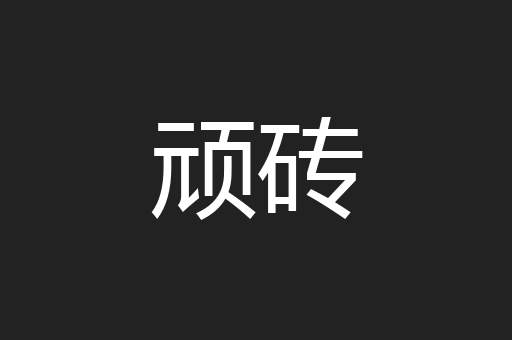 顽砖