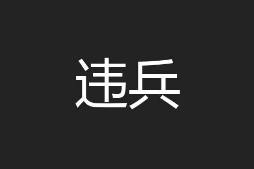 违兵