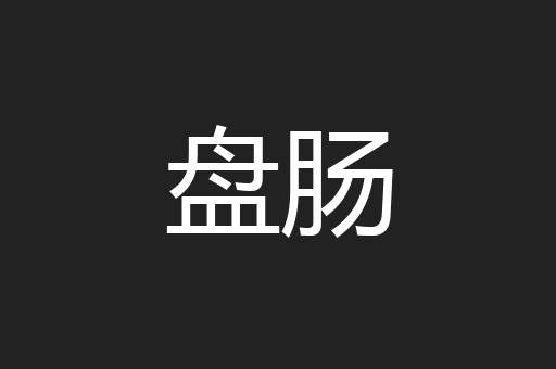 盘肠