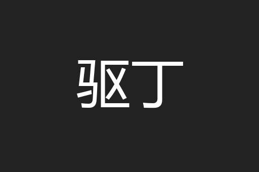 驱丁