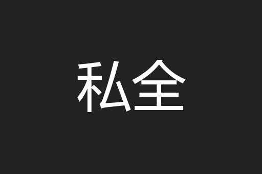 私全