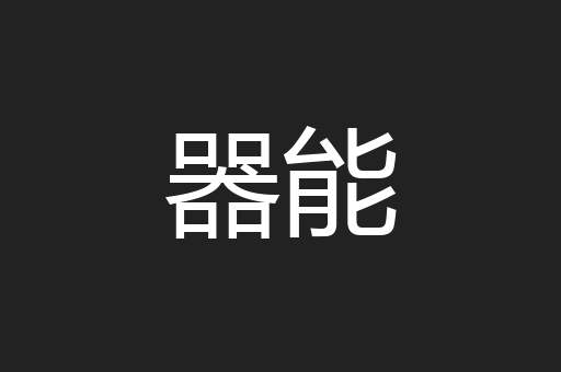 器能