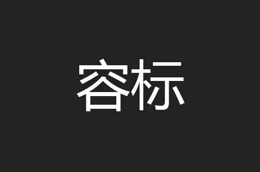 容标