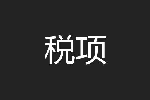 税项