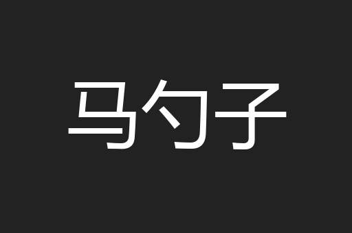 马勺子