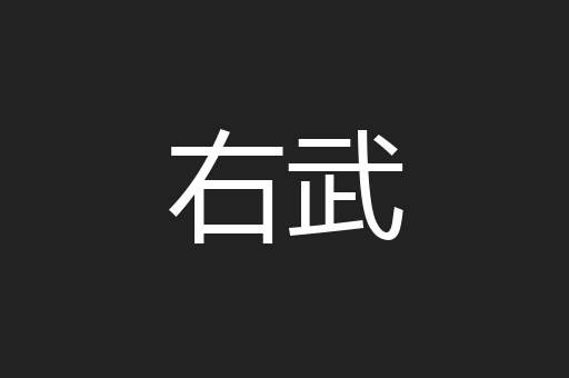 右武