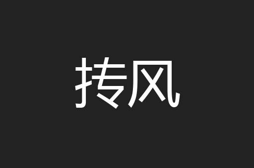 抟风 抟风