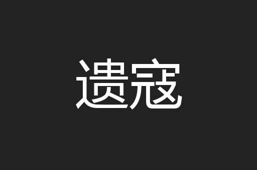 遗寇