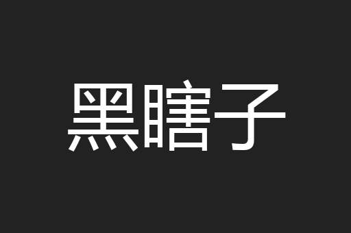 黑瞎子