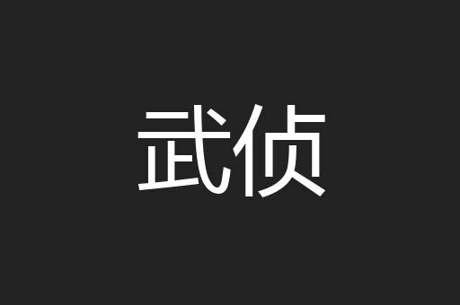 武侦