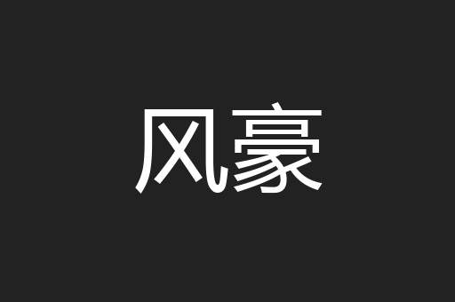 风豪