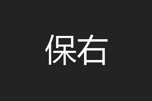 保右