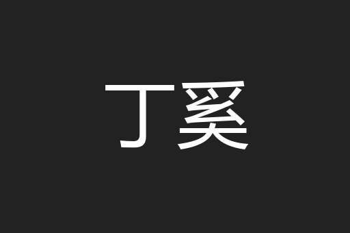 丁奚