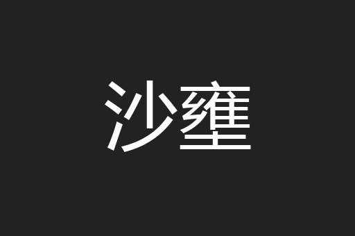 沙壅