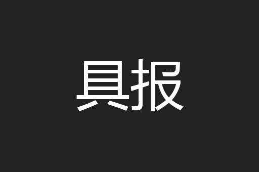 具报