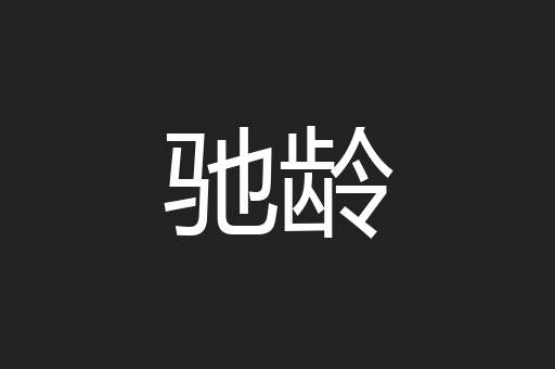 驰龄