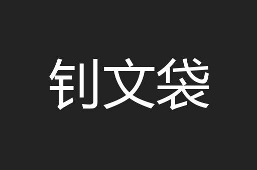 钊文袋