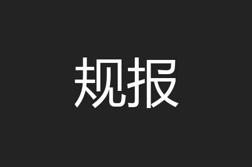 规报