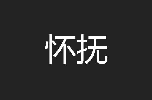 怀抚
