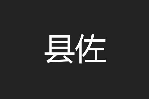 县佐