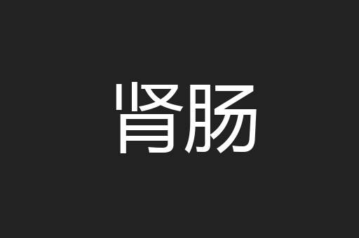 肾肠